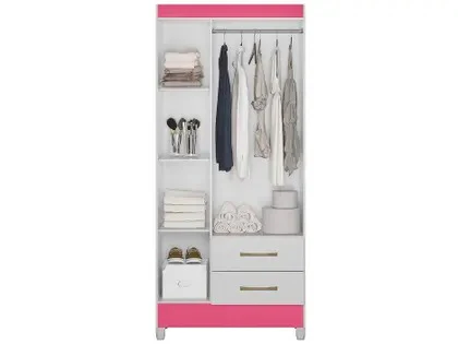 Guarda-Roupa 3 Portas 2 Gavetas Lima Moval - Image 10