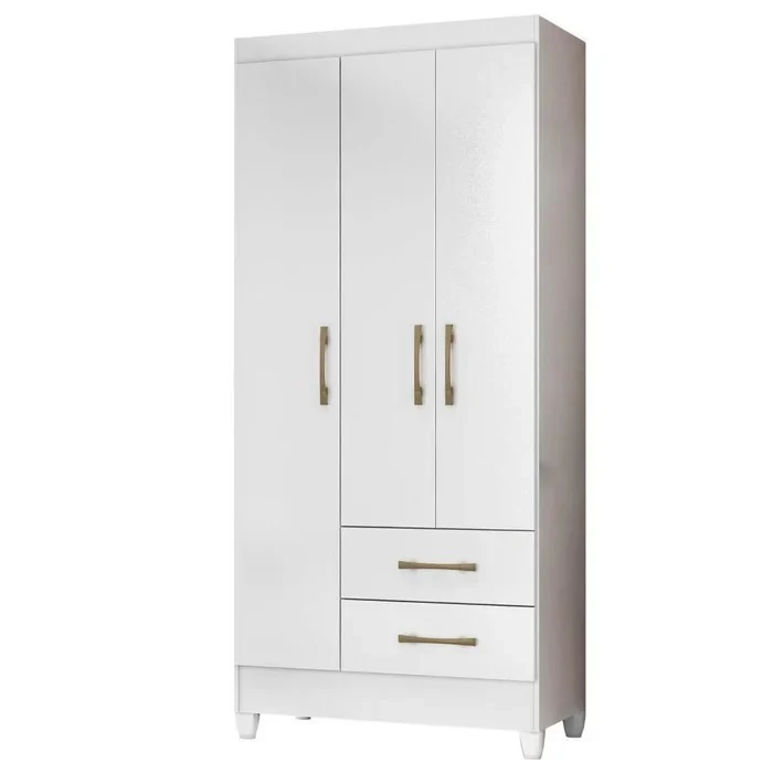 Guarda-Roupa 3 Portas 2 Gavetas Lima Moval - Image 5