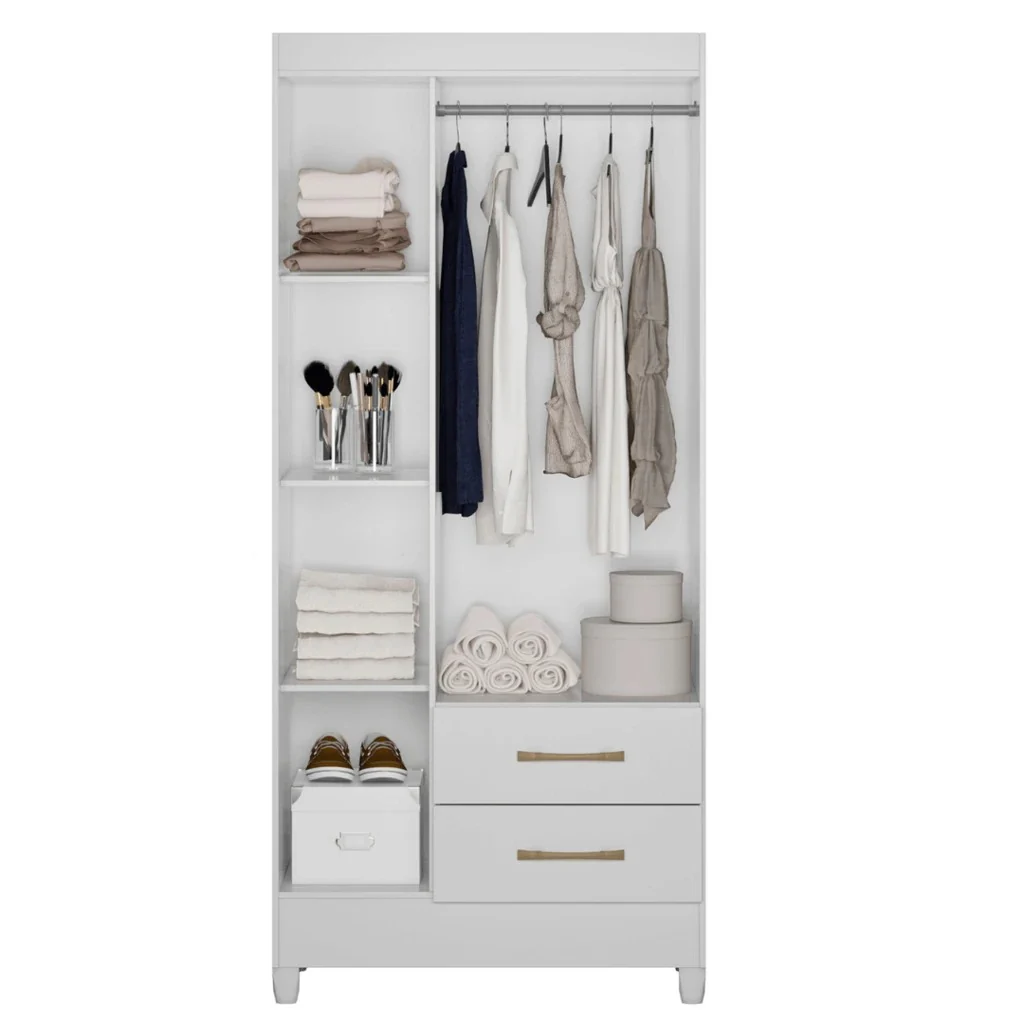 Guarda-Roupa 3 Portas 2 Gavetas Lima Moval - Image 6
