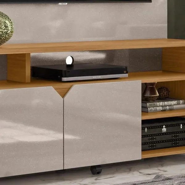 Home Para TV até 55" 2 Portas Berlim Lukaliam - Image 3