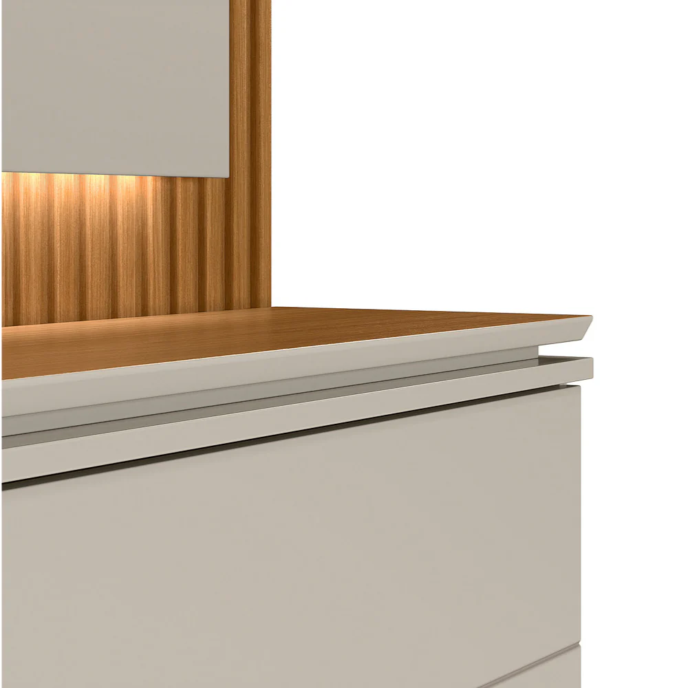 Home para Tv Até 75 Polegadas 2 Portas Flex Guararapes Linea - Image 4