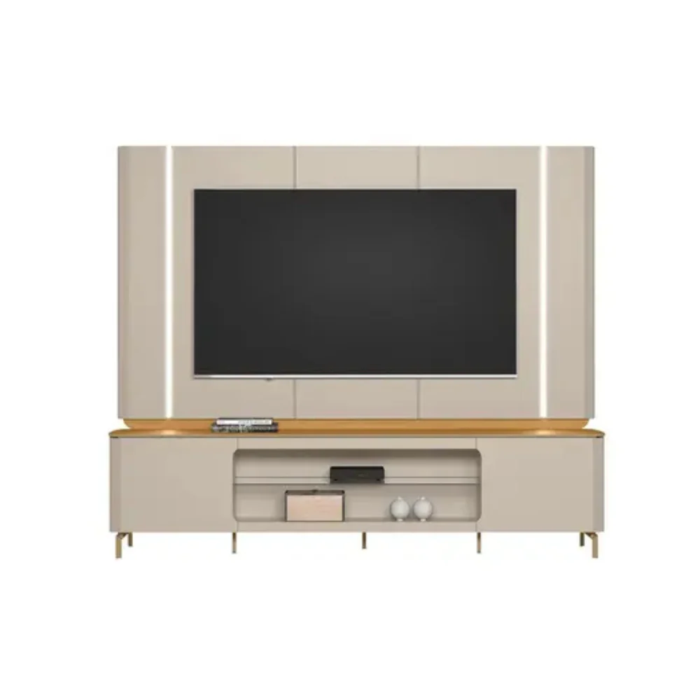 Home Para Tv Até 75 Polegadas 2 Portas Santorini Linea - Image 2