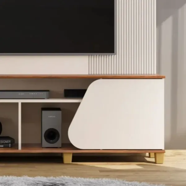 Home para TVs de até 70" Polegadas 180cm Chanfrado Henry Dj Móveis - Image 3