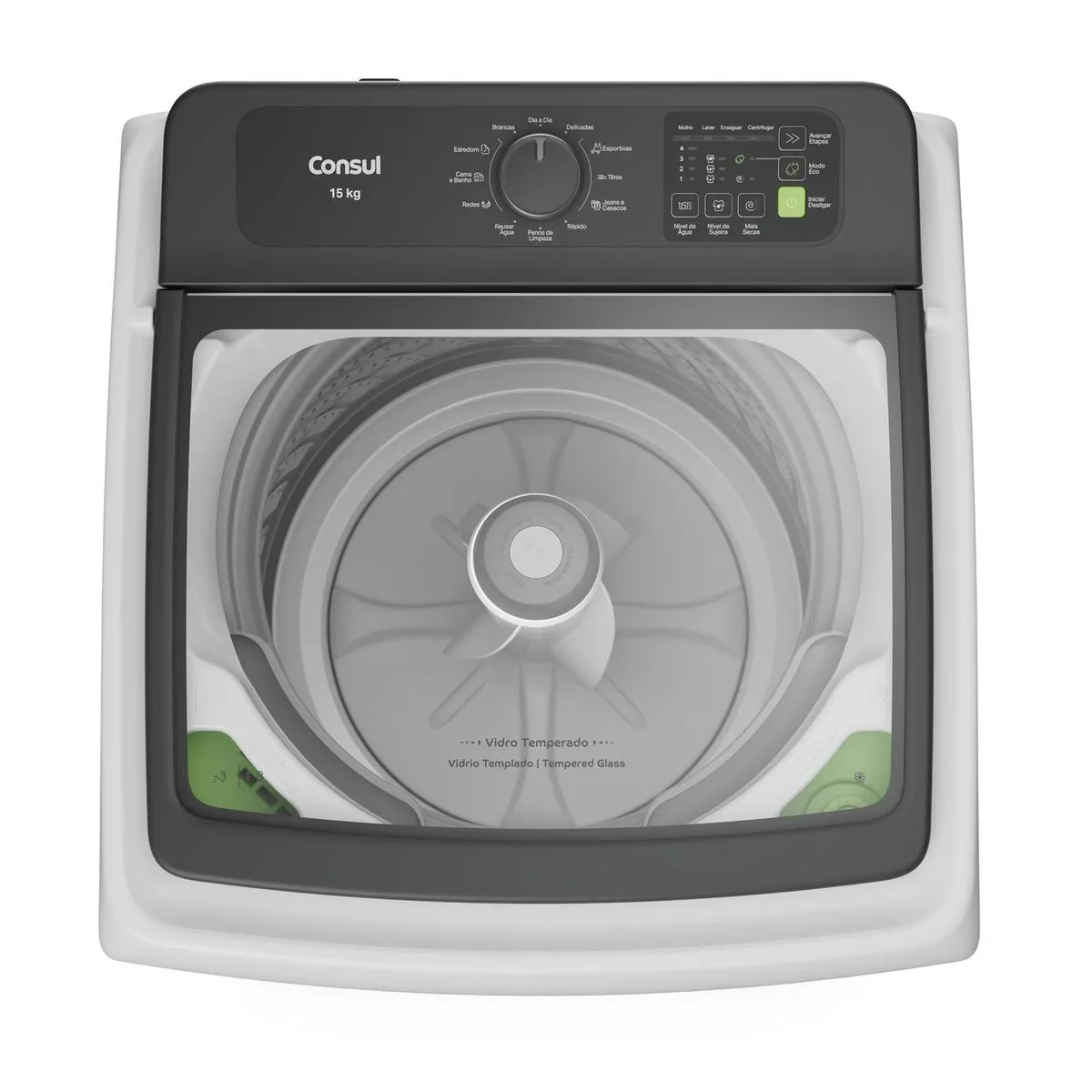 Máquina de Lavar 15kg Com Modo Eco CWN15AB Consul - Image 5