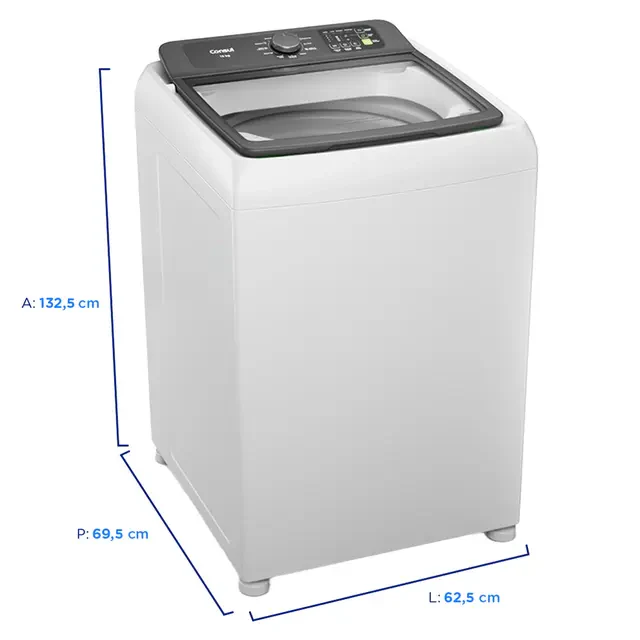 Máquina de Lavar 15kg Com Modo Eco CWN15AB Consul - Image 8