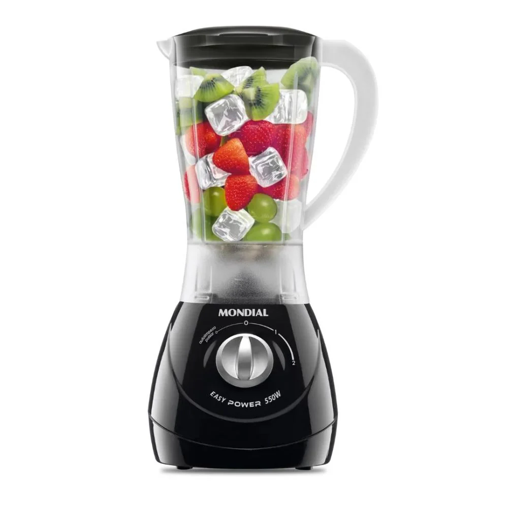 Liquidificador Mondial Easy Power L-550 2 Velocidades 550W - Image 8