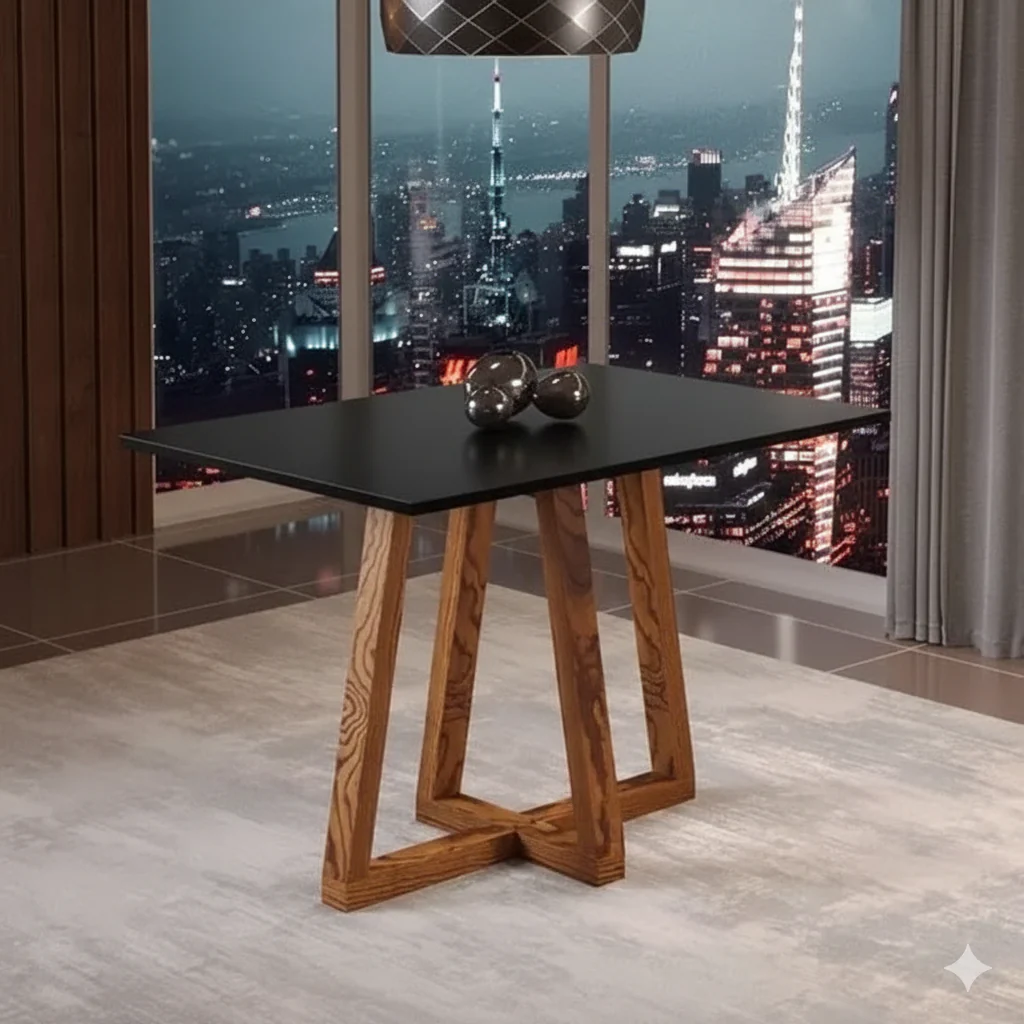Mesa de Jantar 120x90 4 Lugares Livia Sonetto - Image 4