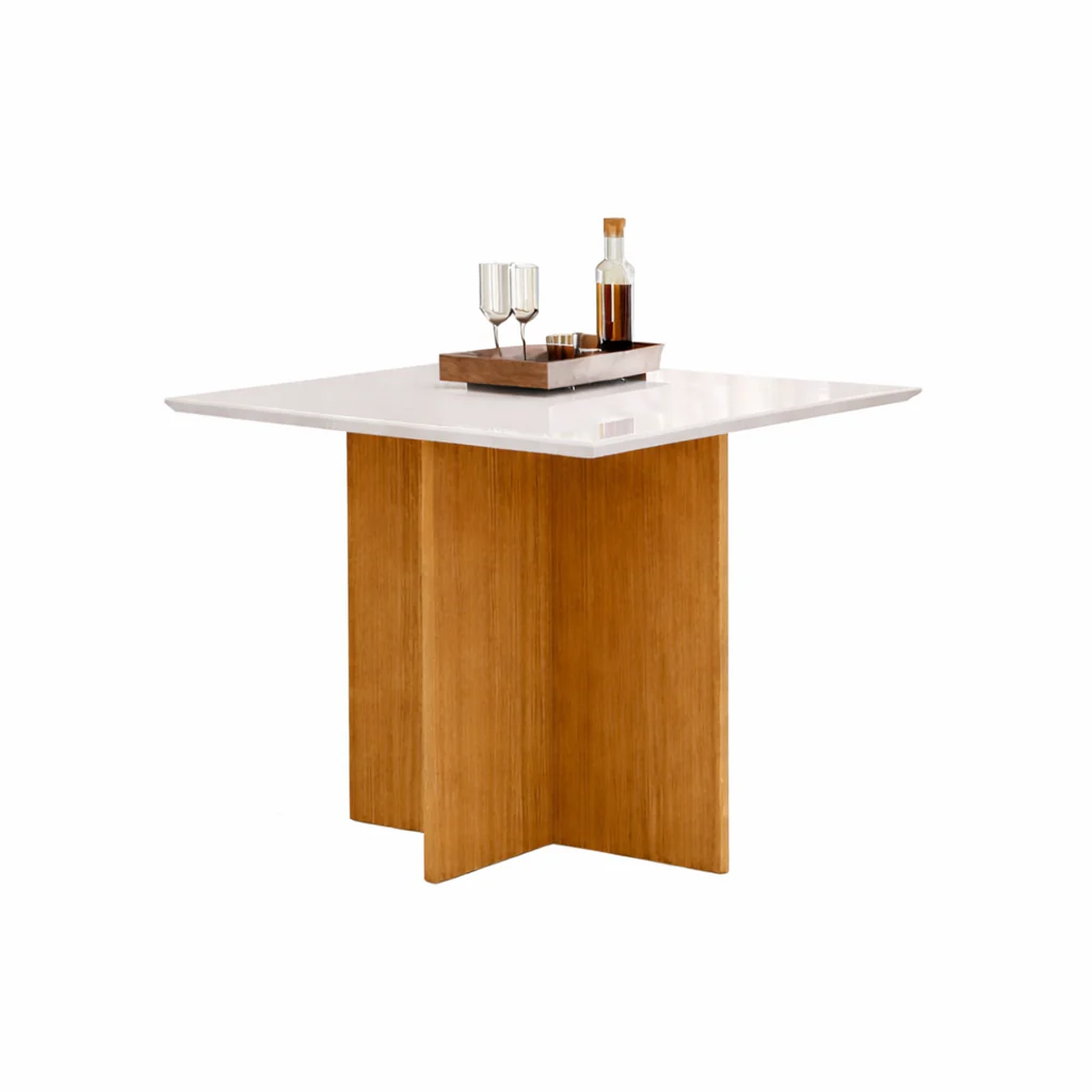 Mesa de Jantar 90cm 4 Lugares Helo Poliman - Image 5