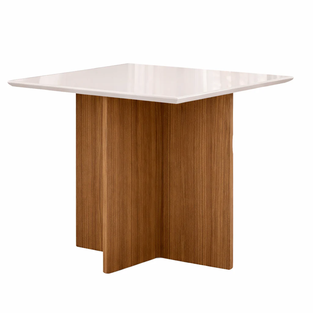 Conjunto Mesa de Jantar 90cm Quadrada Helo Com 4 Cadeiras Linea Poliman - Image 9