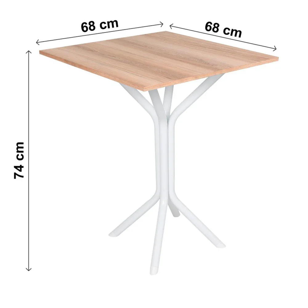 Mesa Para Cozinha 68x68 4 Lugares Ciplafe - Image 3