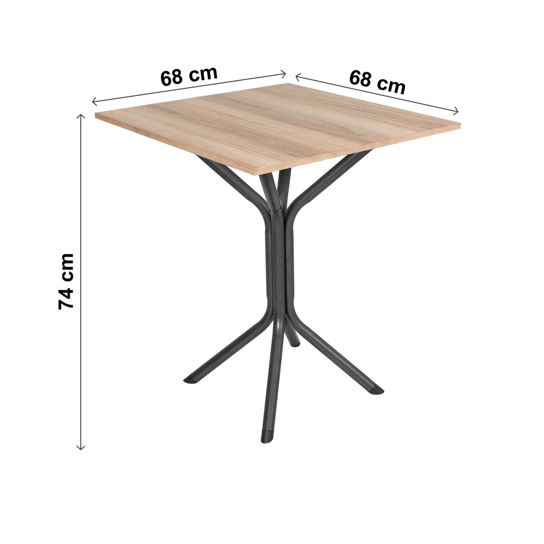Mesa Para Cozinha 68x68 4 Lugares Ciplafe - Image 6