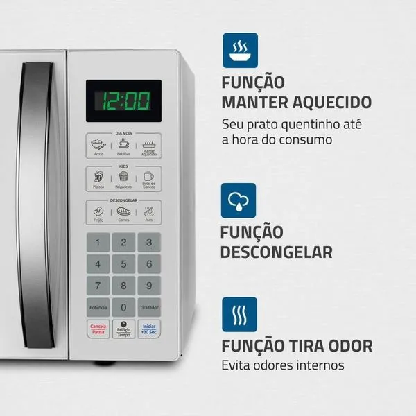 Micro-ondas 34L MO-02-34-W Mondial - Image 3