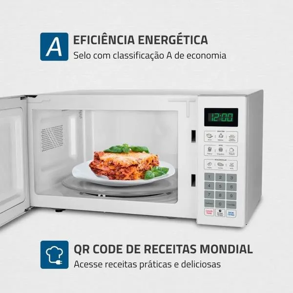 Micro-ondas 34L MO-02-34-W Mondial - Image 5