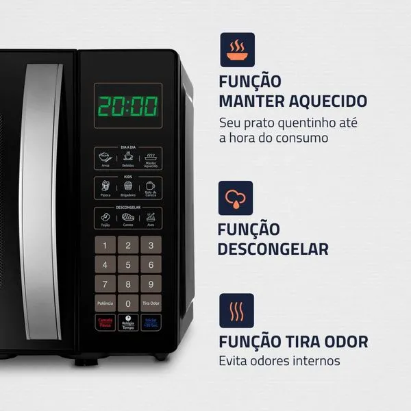 Micro-ondas Mondial 21L MO-01-21 - Image 3
