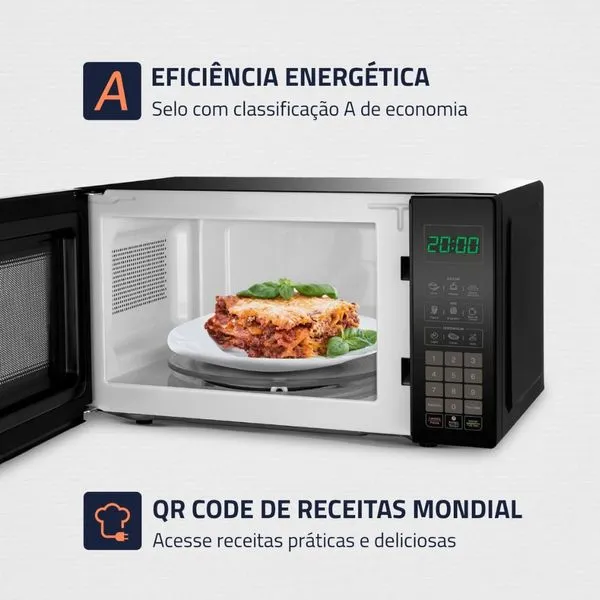 Micro-ondas Mondial 21L MO-01-21 - Image 6