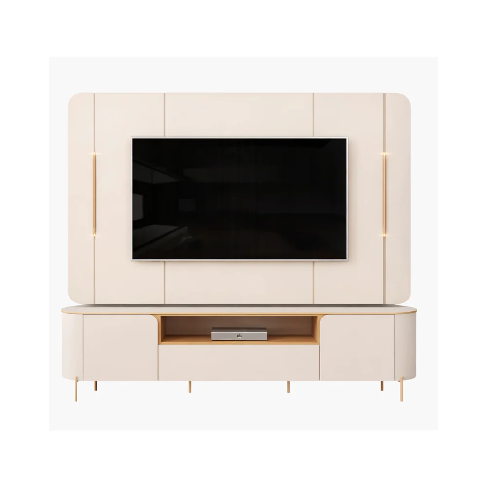 Painel e Bancada Areta Para TV Até 75' Dj Móveis - Image 6