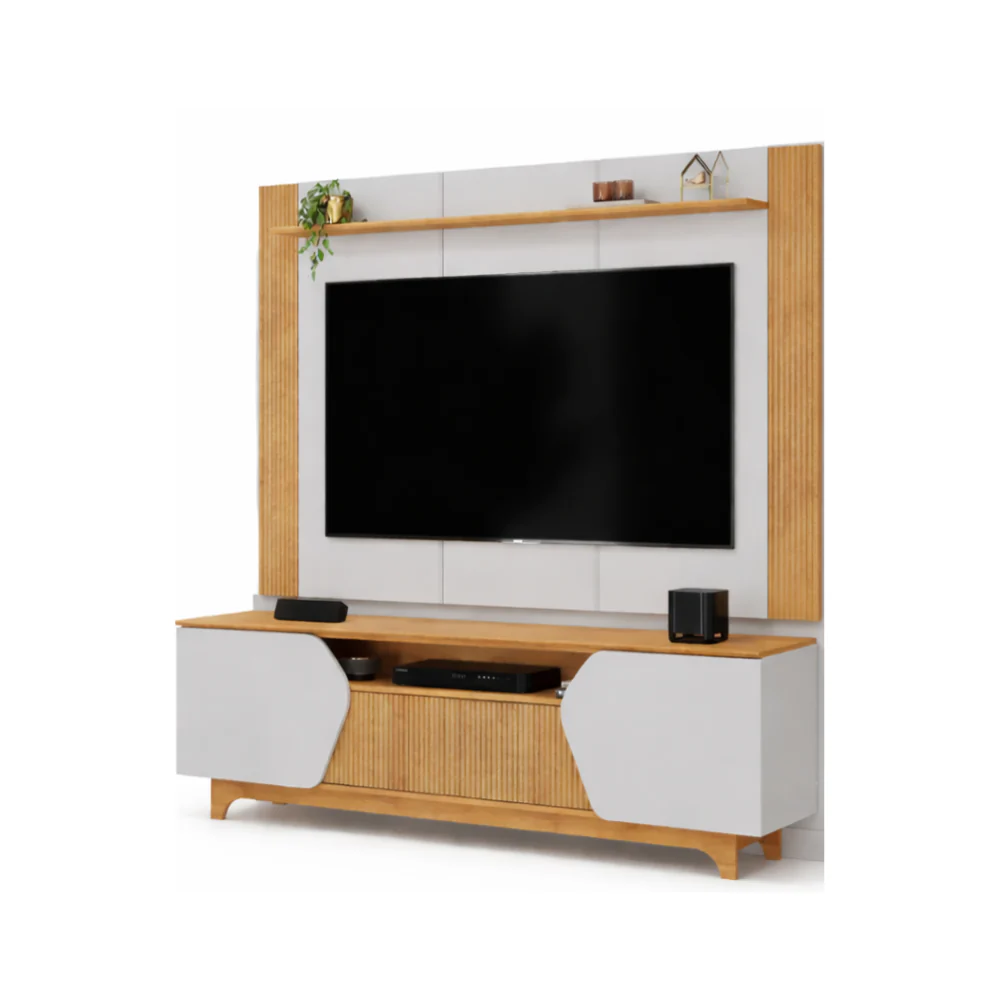 Painel e Bancada Helo para TV Até 75' DJ Móveis - Image 3