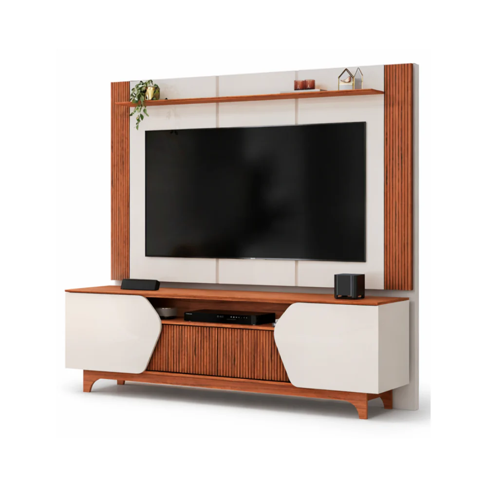 Painel e Bancada Helo para TV Até 75' DJ Móveis - Image 6