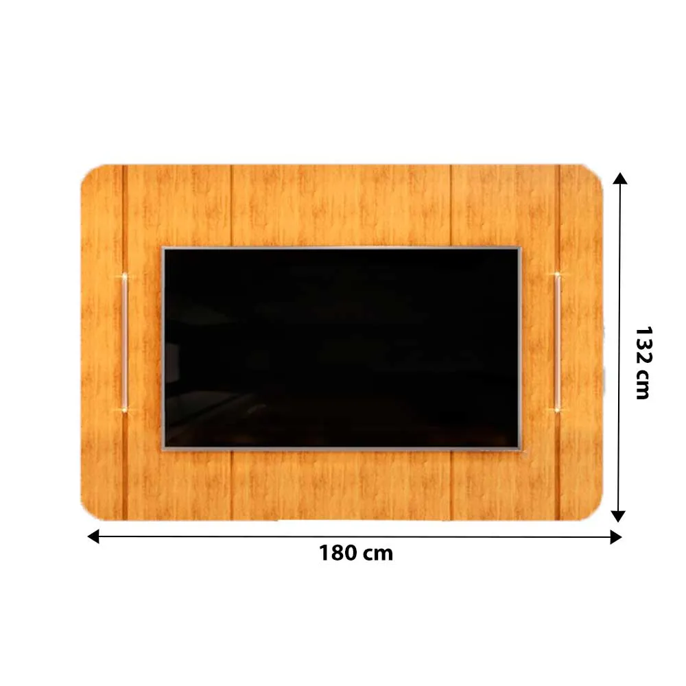 Painel Para TV até 65" MDF Luminárias de LED Adele DJ Móveis - Image 6