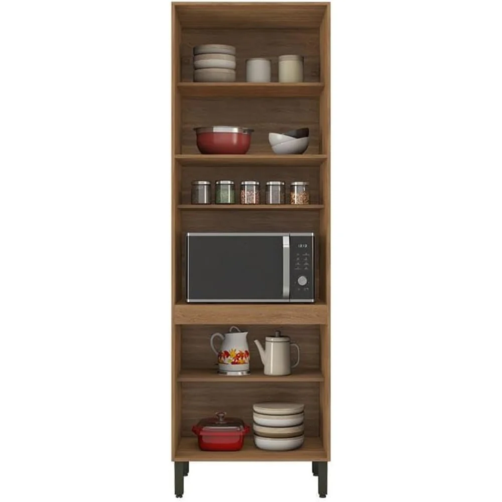 Paneleiro 70 cm 2 Portas de Vidro e 2 Portas MDP Firenze Demóbile - Image 3