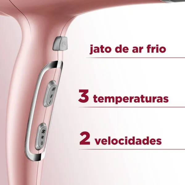 Secador de Cabelos Mondial Golden Rose 2000W SC-32 - Image 4
