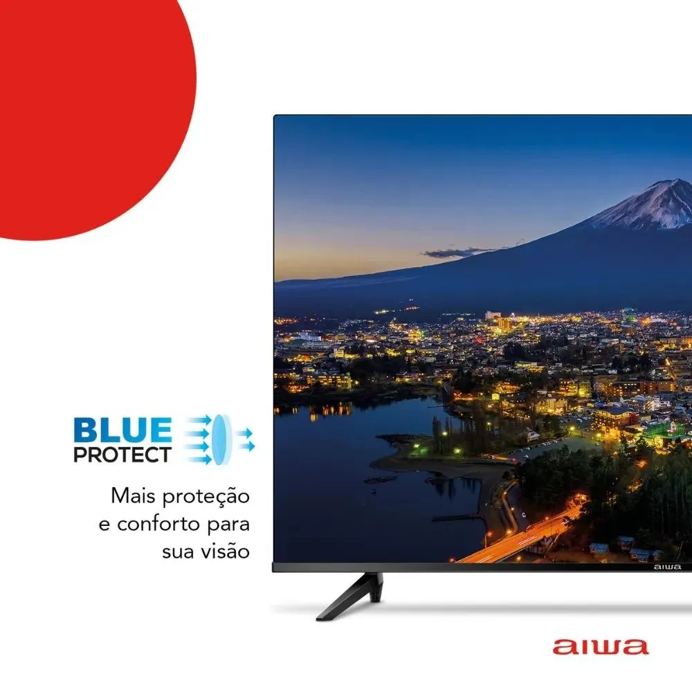 Smart TV 32" Led AWS-TV-32-BL-02 Wi-fi 2 HDMI 2 USB Aiwa - Image 3