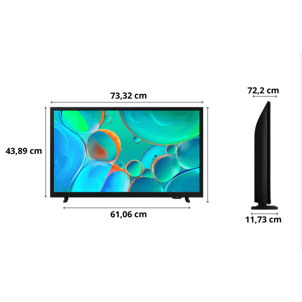 Smart TV 32 polegadas HD H5000F 2025 Samsung - Image 4