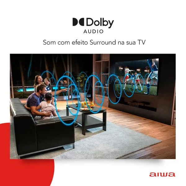 Smart TV 43" Full HD  AWS-TV-43-BL-02-A Wi-fi 2 HDMI Aiwa - Image 3