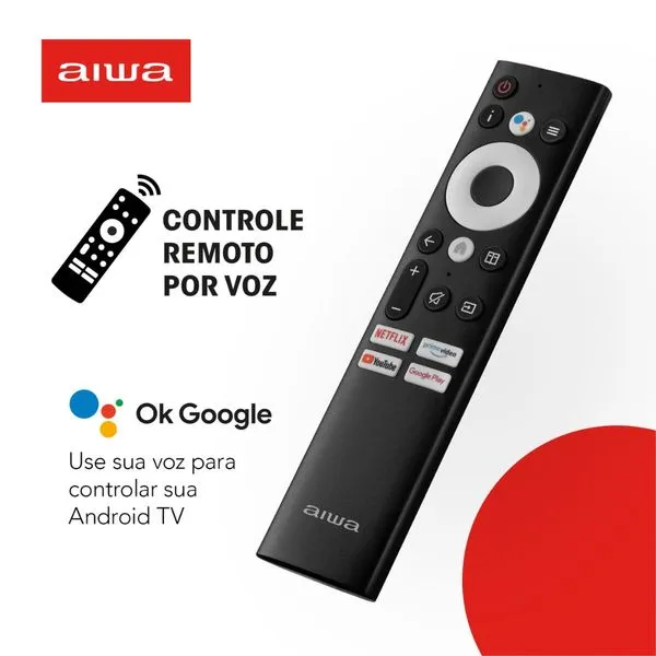 Smart TV 55” Android 4K Borda Ultrafina Dolby Vision HDR10 Aiwa - Image 4